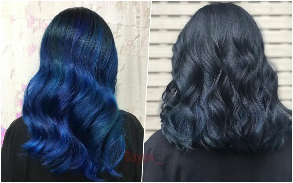 Blue Black Hair Color | Stunning Blue Black Hair Color Ideas